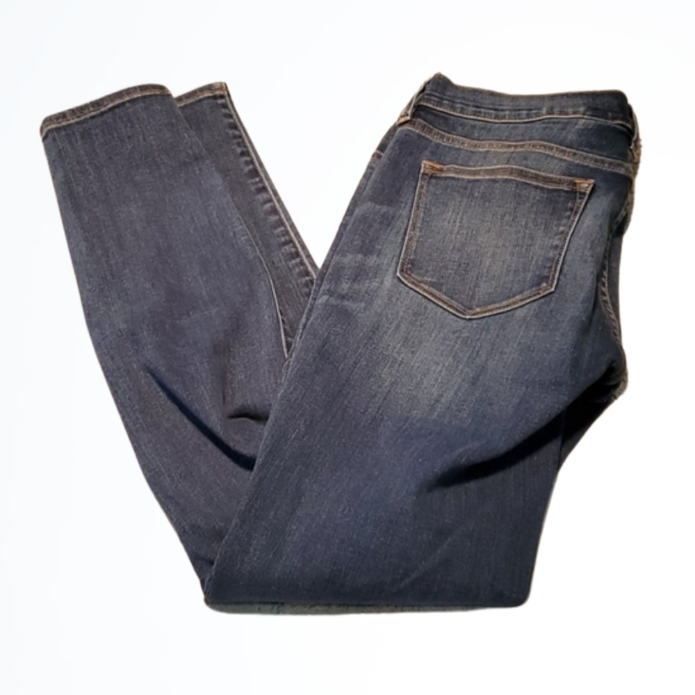 J.Crew 8" Mid Rise Toothpick Skinny Jean Vista Blue Wash Size 26 Waist 30 Inches